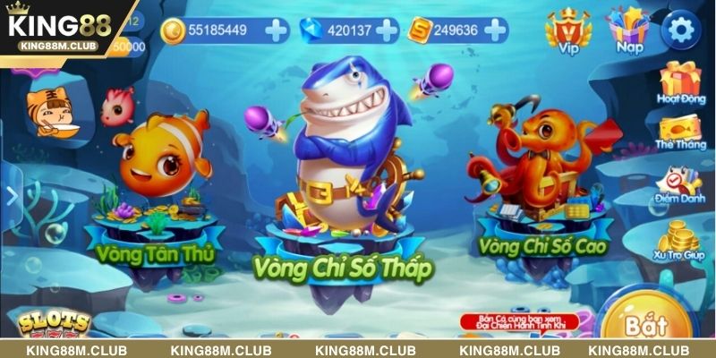Đa dạng phòng chơi cho bet thủ ở mọi cấp độ 