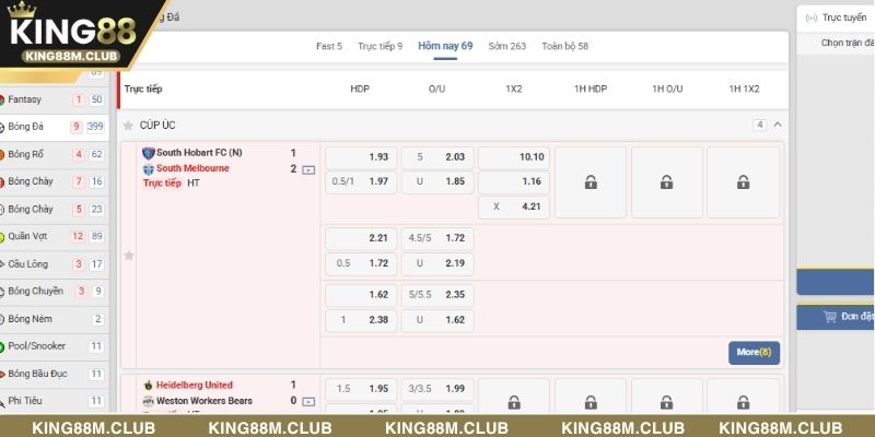 Kèo hiệp phụ mang đến sự kịch tính trong từng phút thi đấu