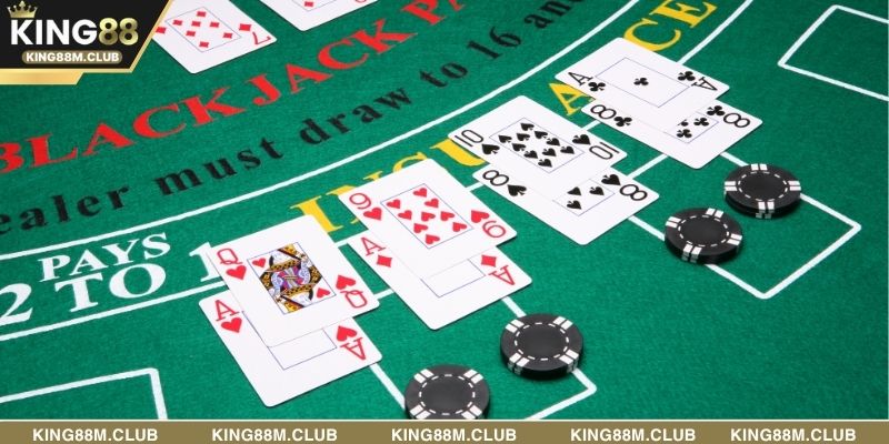 Thuật ngữ xuất hiện trong luật chơi Blackjack