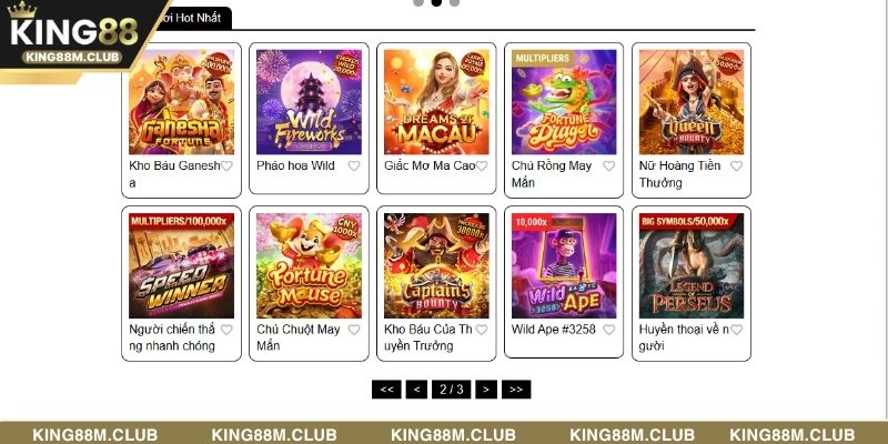 Top game nổ hũ ăn tiền tại KING88 không nên bỏ lỡ
